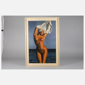 Paul Kober, ”Mädchen am Strand”