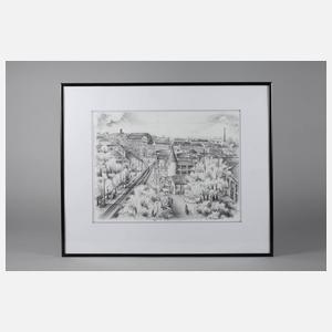 Wilhelm Mühsam, Postplatz in Plauen