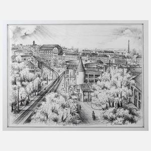 Wilhelm Mühsam, Postplatz in Plauen