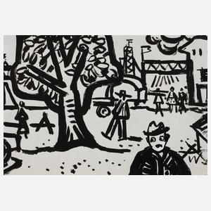 Alexander Wolfgang, Am Werkstor