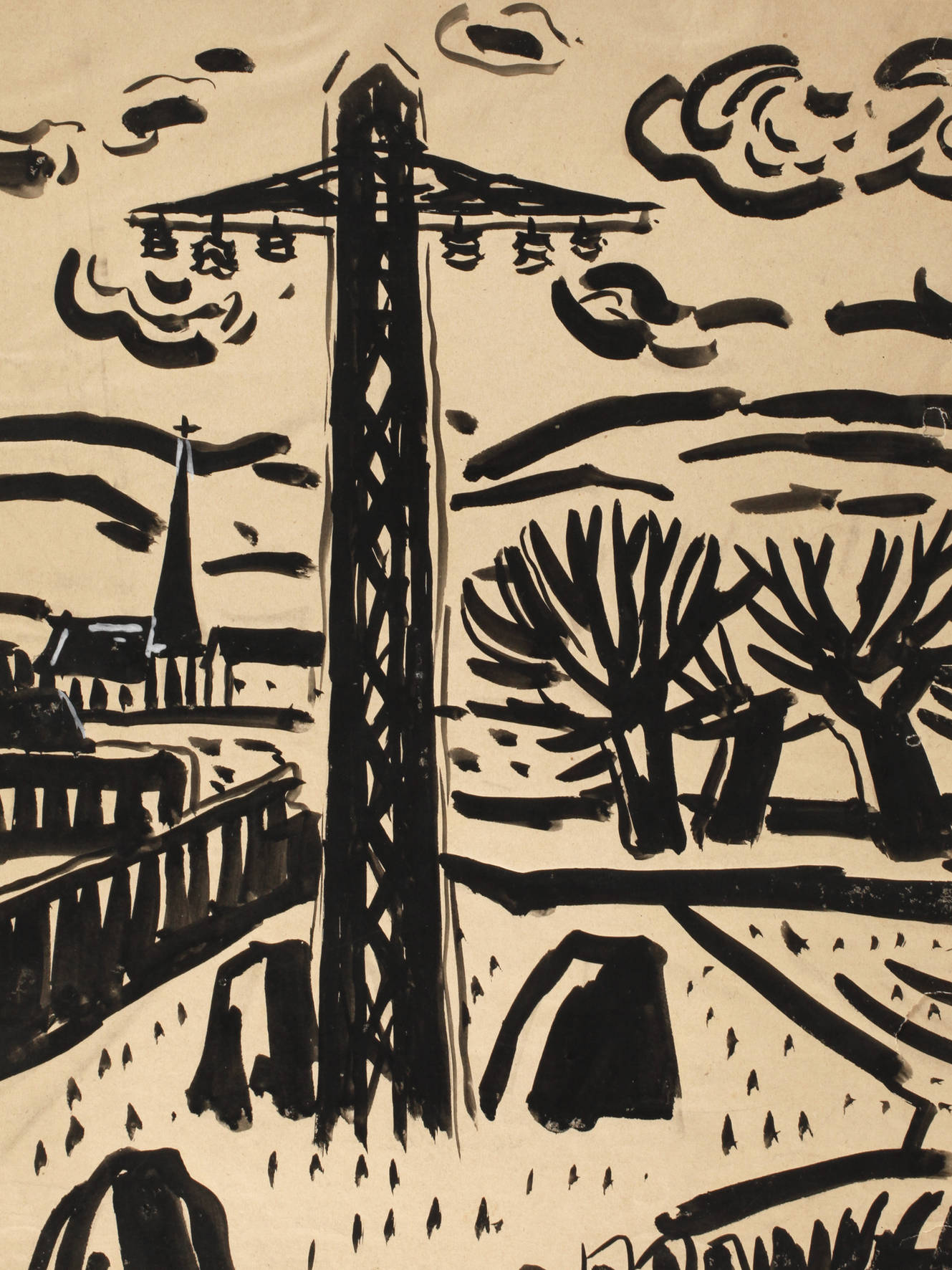 Alexander Wolfgang, ”Landschaft”