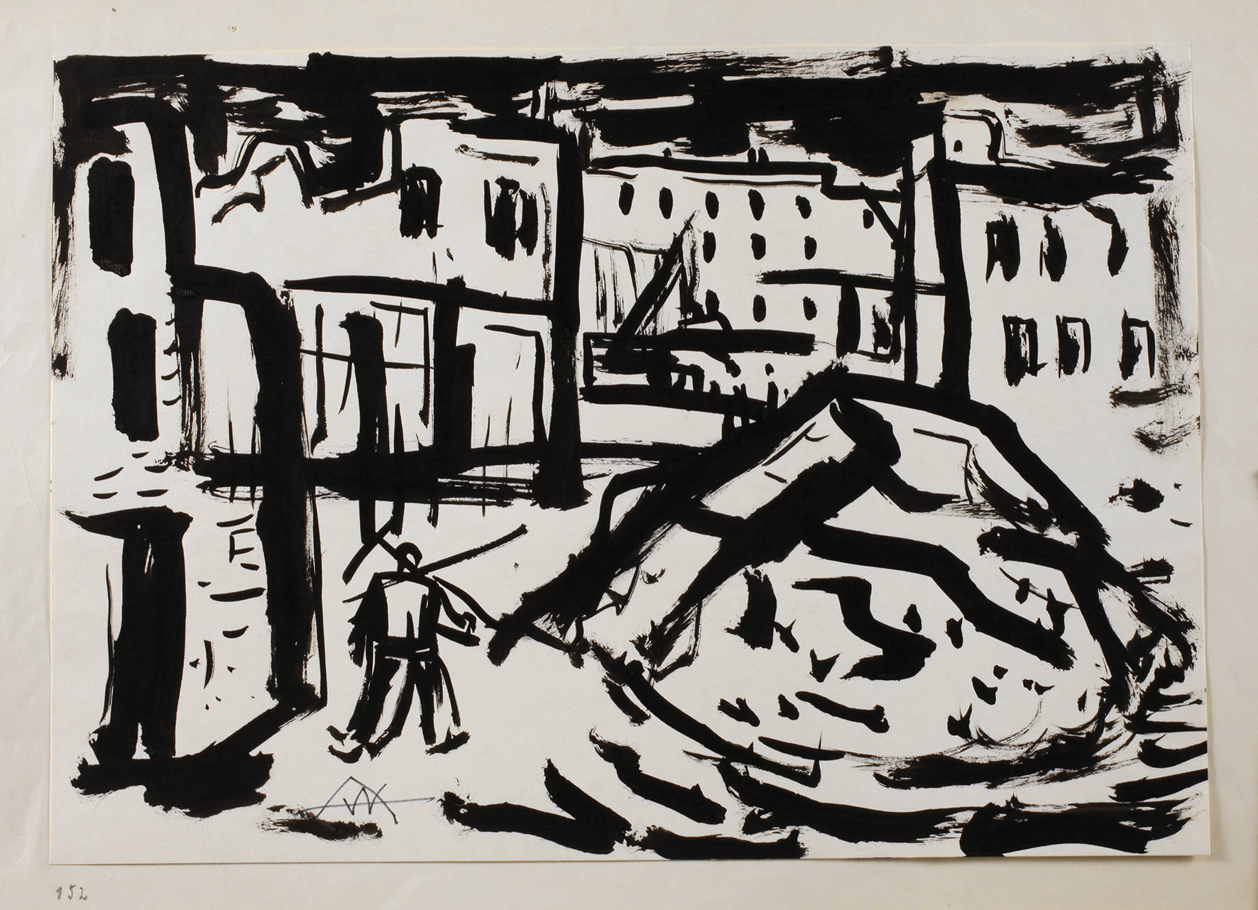 Alexander Wolfgang, Trümmerlandschaft