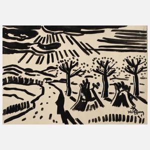 Alexander Wolfgang, ”Sommerlandschaft”