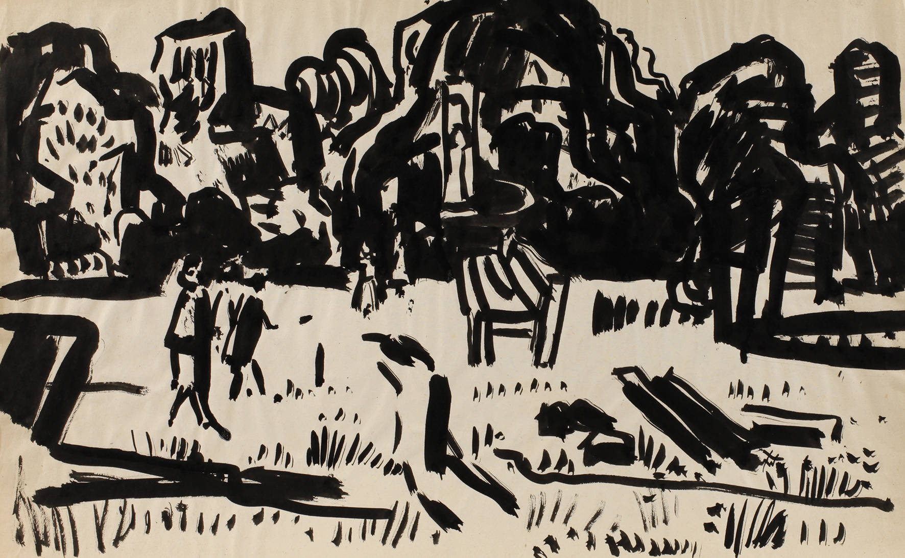 Alexander Wolfgang, Parklandschaft