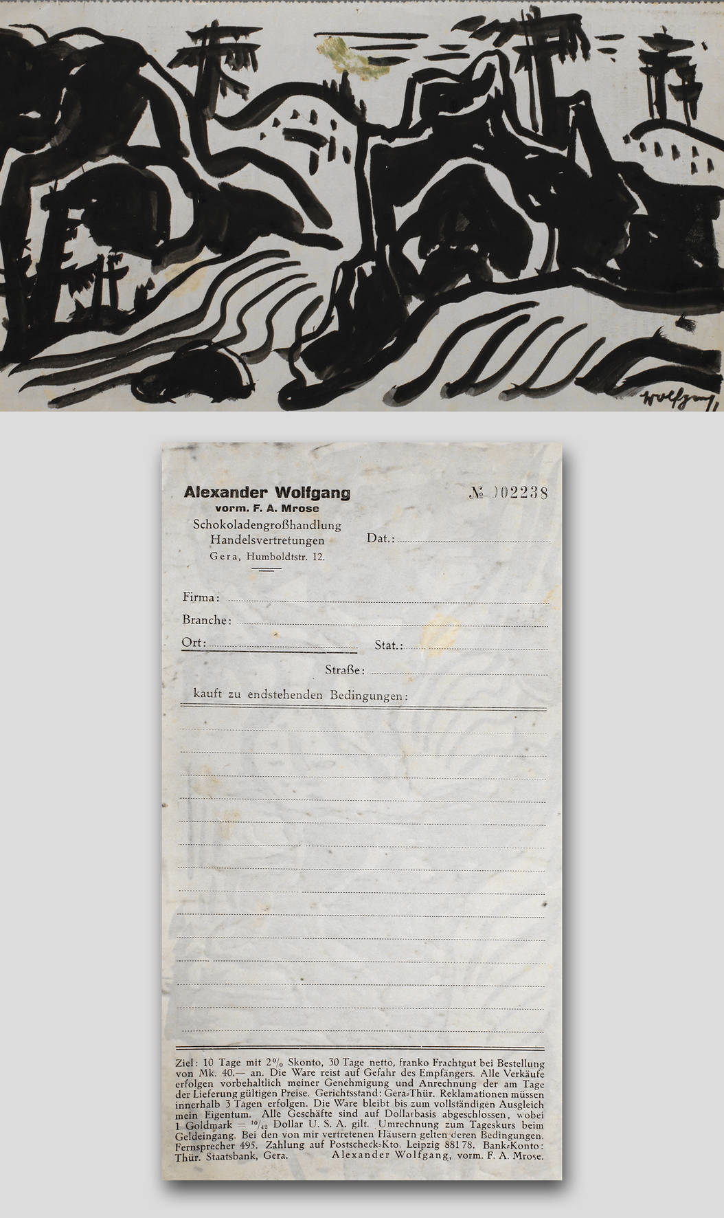 Alexander Wolfgang, Gebirgige Landschaft