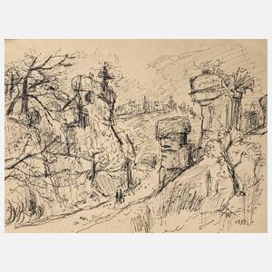 Alexander Wolfgang, Felsige Landschaft