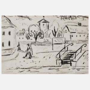 Alexander Wolfgang, Spaziergänger im Dorf