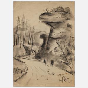 Alexander Wolfgang, Felsenschlucht