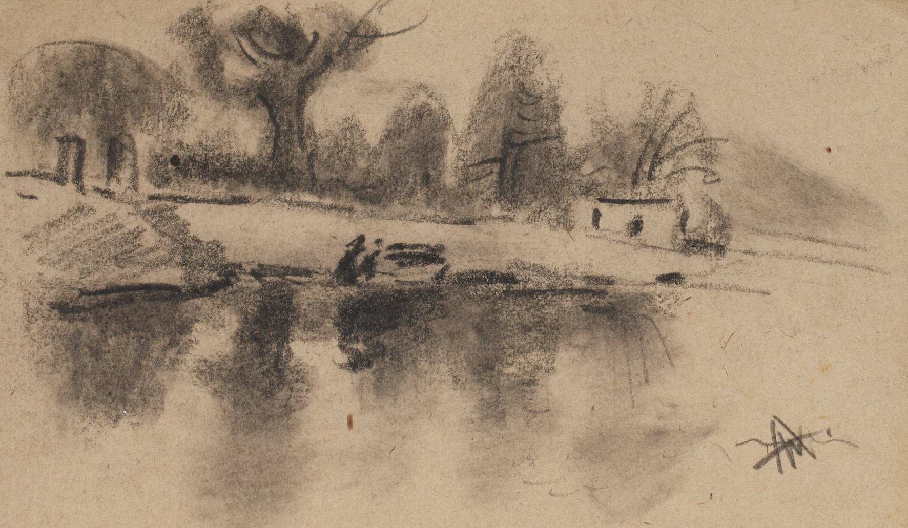 Alexander Wolfgang, ”Am Fluß”