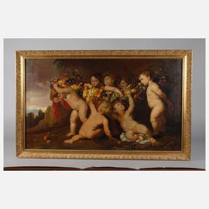 Seyffert, Kopie nach Rubens und Snyders ”Der Früchtekranz”