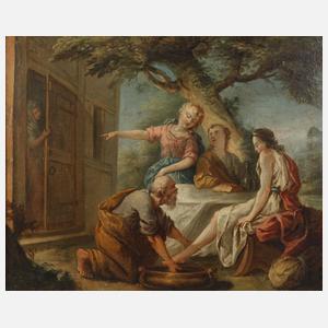 Fußwaschung des Lot