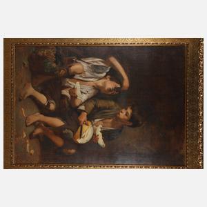 Prof. Hans Blum, Trauben- und Melonenesser nach Murillo