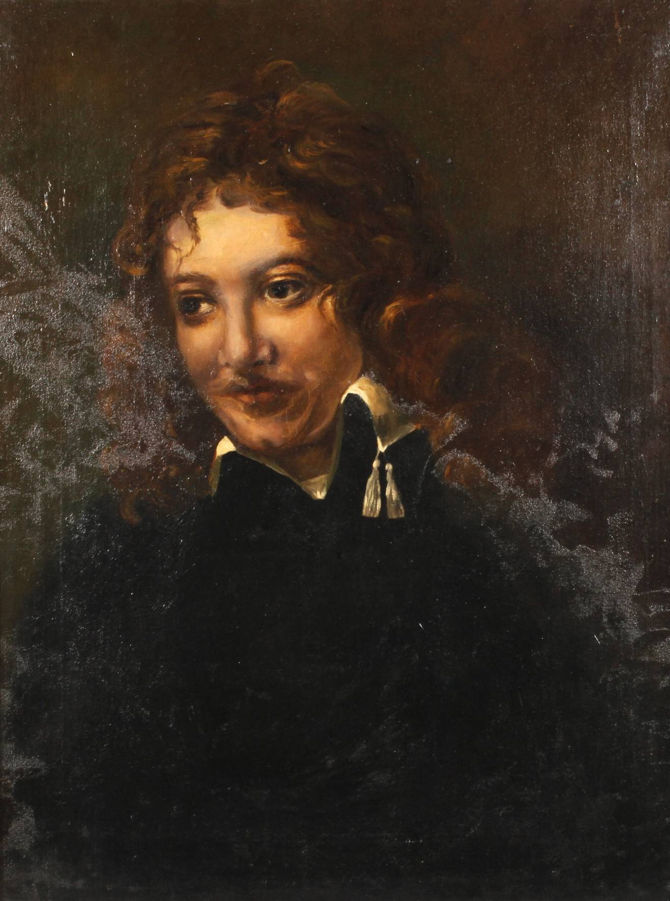 Herrenportrait im Stil des 17./18. Jh.