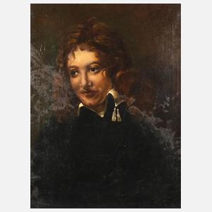 Herrenportrait im Stil des 17./18. Jh.