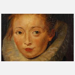 Portrait einer jungen Frau nach Rubens