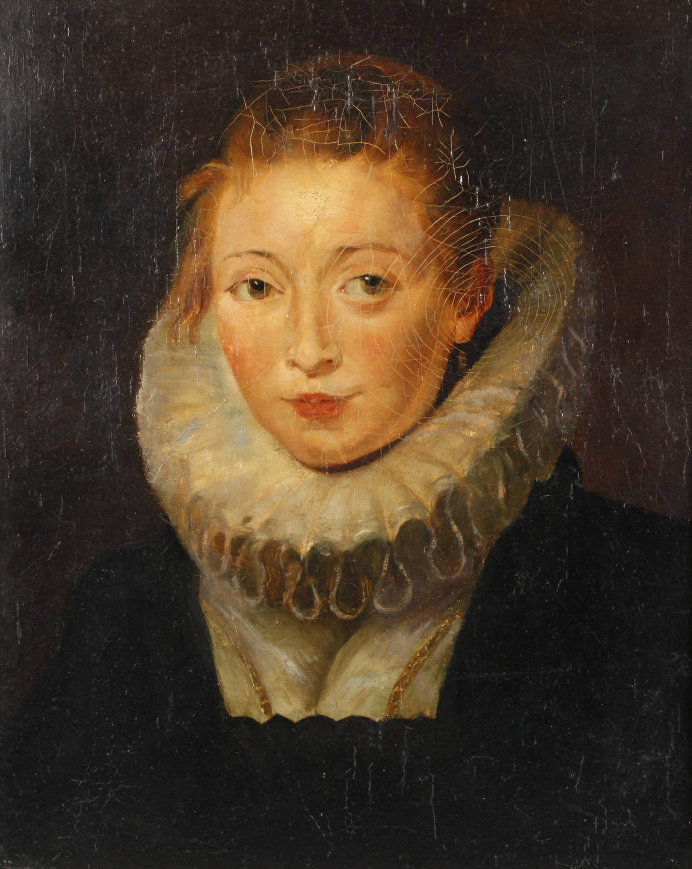 Portrait einer jungen Frau nach Rubens