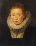 Portrait einer jungen Frau nach Rubens