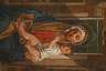 Thronende Madonna mit Jesusknaben