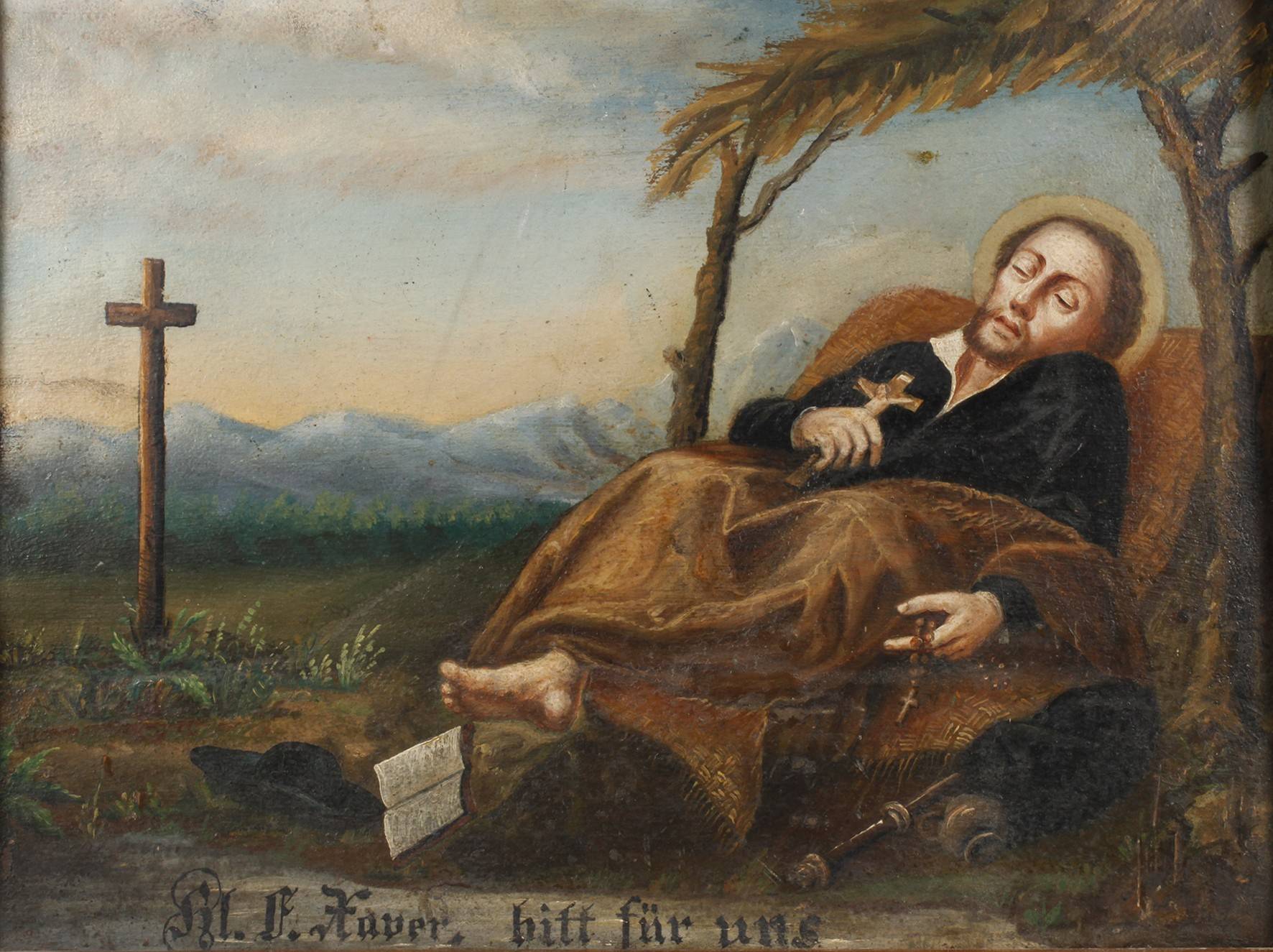 Votivbild ”H. F. Xaver bitt für uns”