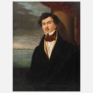 Biedermeier-Herrenportrait