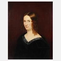 Damenportrait Biedermeier um 1840111