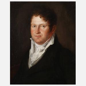 Reinhard, Biedermeier-Herrenportrait 1814