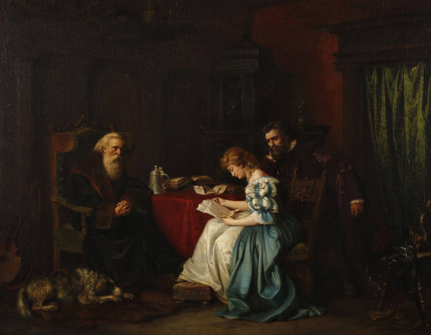 G. Katner, Interieurszene