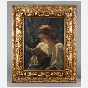 Baronin Emma Sparre, Lesendes Mädchen