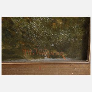 Th. Wagner, Heuernte auf Waldlichtung