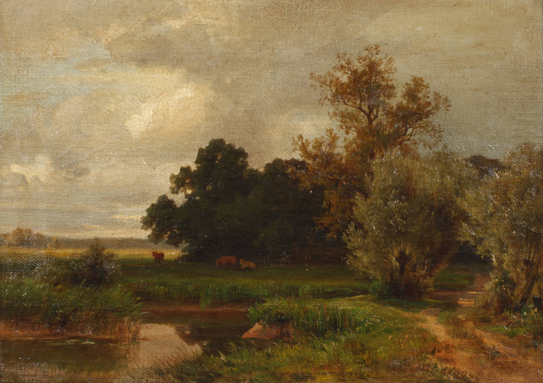 Schröter, Idyllische Sommerlandschaft