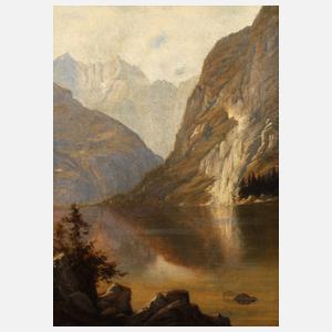 See in Hochgebirgslandschaft