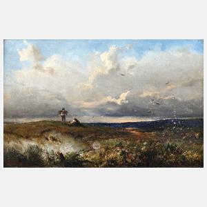 Georg Köster, Rast in den Dünen