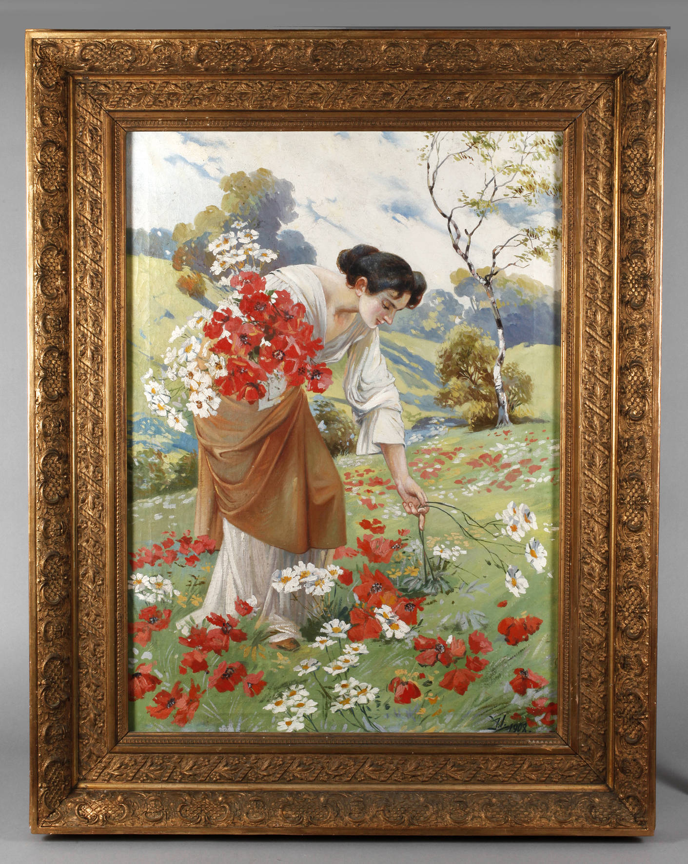 Blumenmädchen, Jugendstil