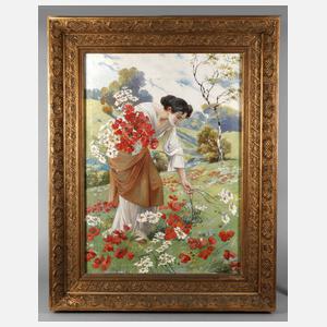 Blumenmädchen, Jugendstil