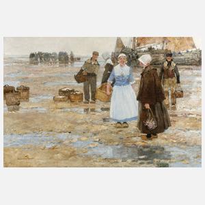 Alexander Rau, holländische Marktszene