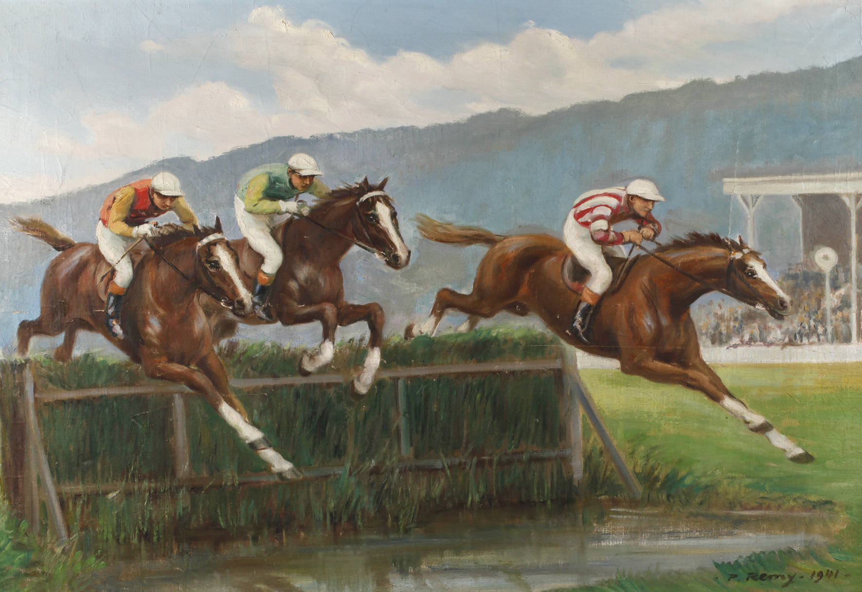 Paul Remy, Pferderennen