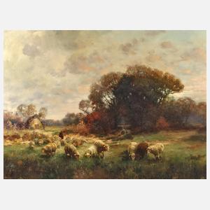 Günter Kessler, pastorale Herbstlandschaft