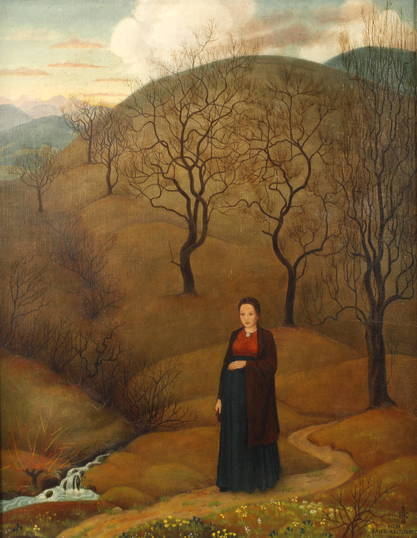 Hedi Baier-Kaltschmid, Frau in freudiger Erwartung