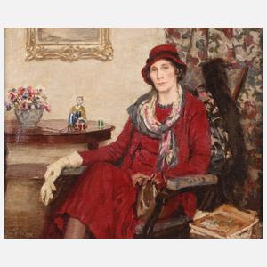 John Arthur Lomax, Dame in Rot