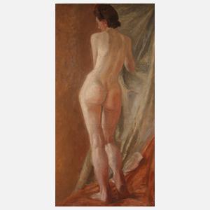 Konrad Ehmann, Mädchenrückenakt