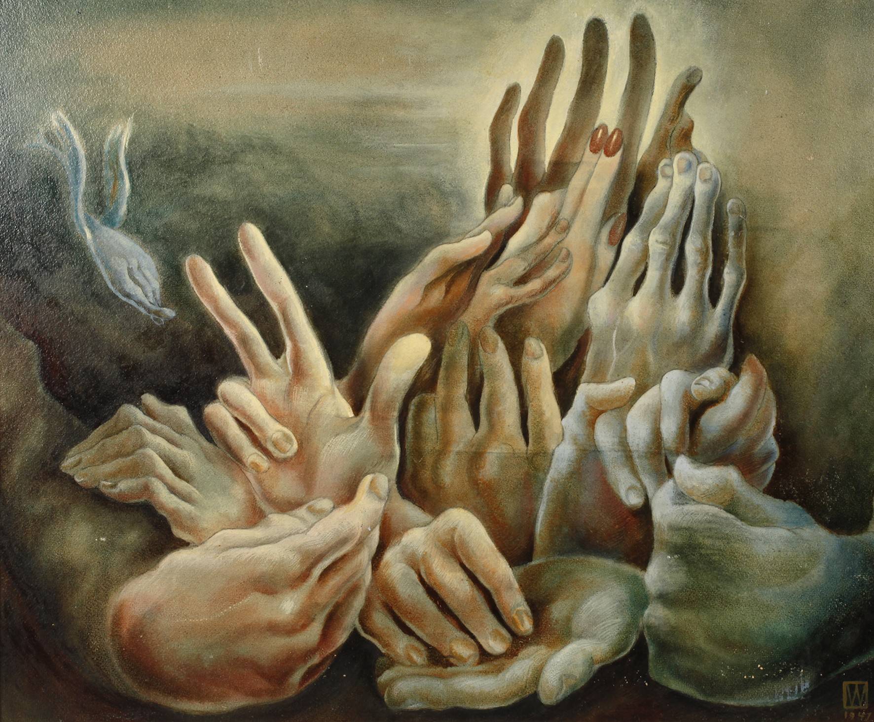 Harry Weidmann-Willton, Hände