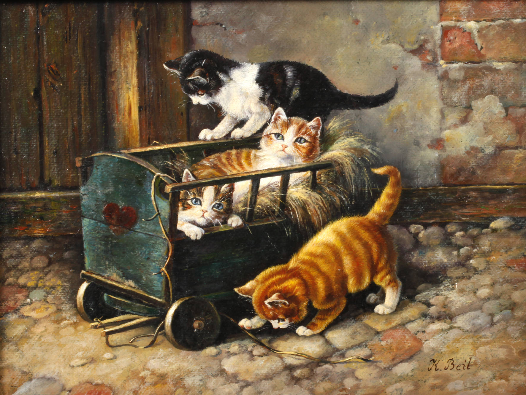 Karin Beil, Katzenbild