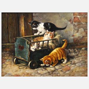 Karin Beil, Katzenbild