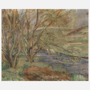 Herrmann, Bäume am Fluss