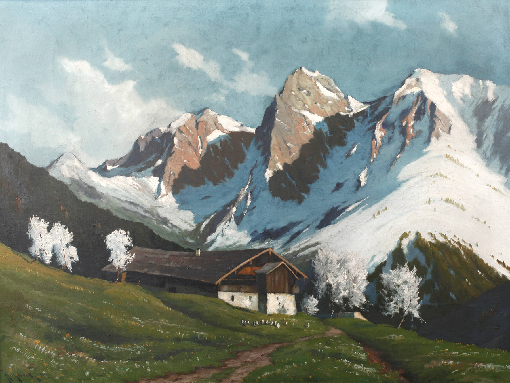 Josef Mühlbeck, ”Bergfrühling”