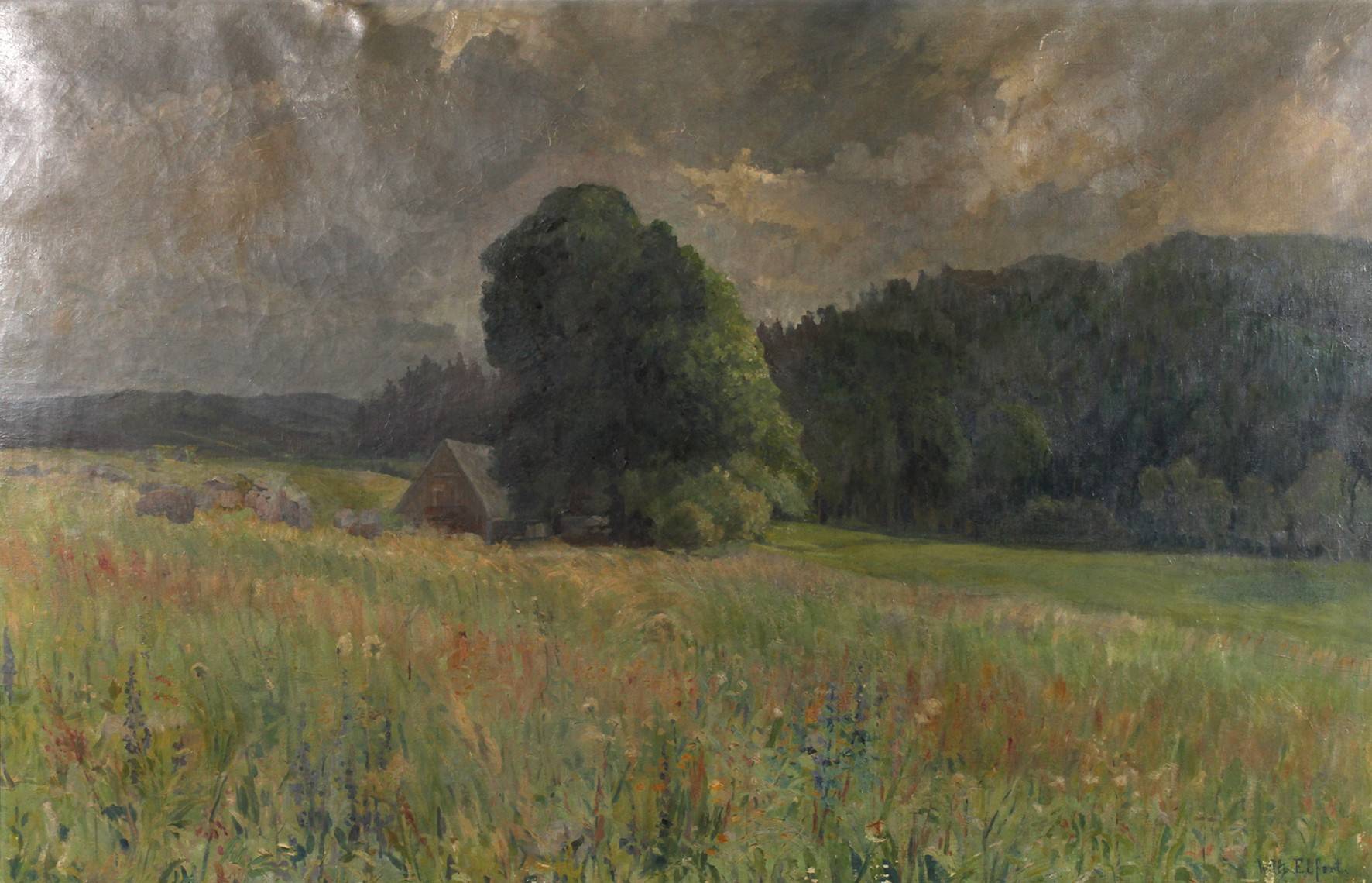 Dr. Willi Elfert, Lichte Sommerlandschaft