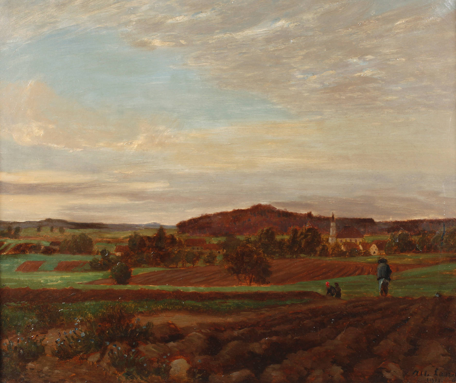 Albert Lang, ”Spätsommer”