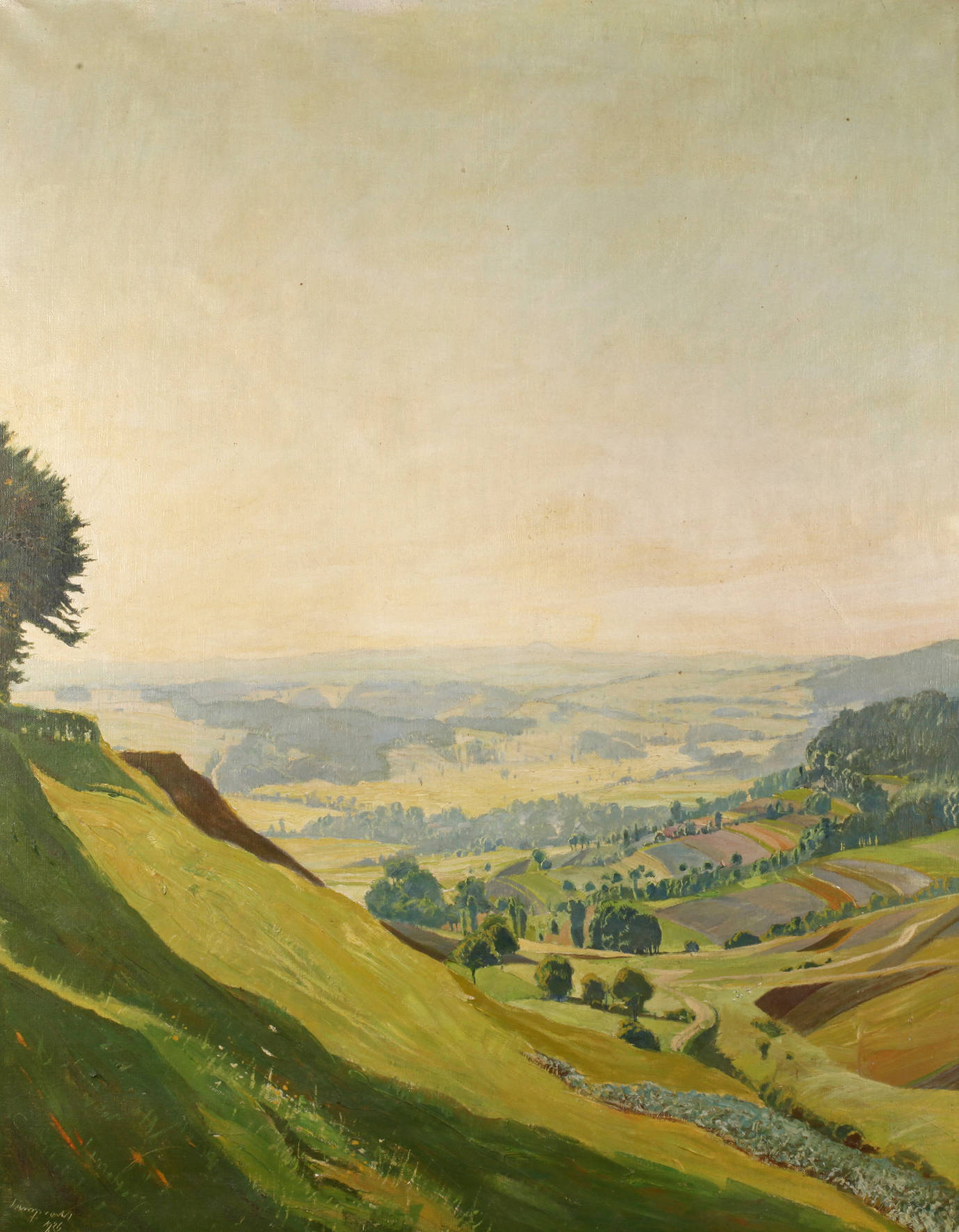 Lamprecht, Sommerliche Gebirgslandschaft