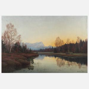 Adalbert Wex, ”Motiv bei Berg am Starnberger See”