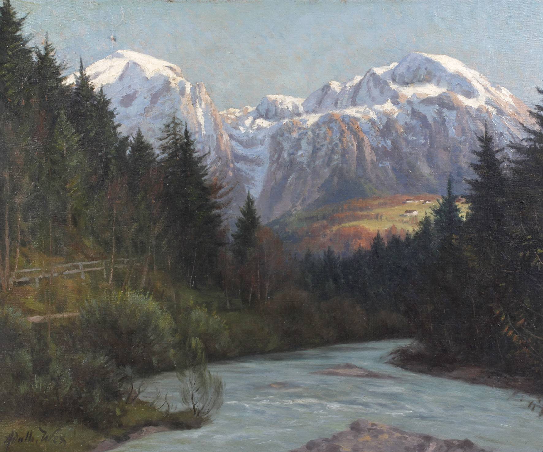 Adalbert Wex, Partie am Hohen Göll